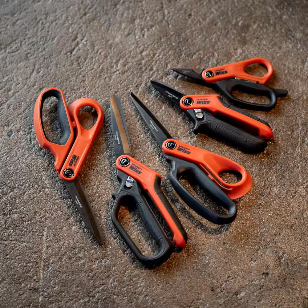 Wiss 8-1/2 In. Stainless Steel All-Purpose Tradesman Scissors