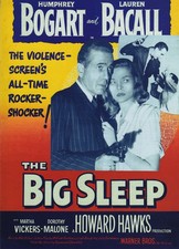 The Big Sleep Poster G 27x40 Humphrey Bogart Lauren Bacall John Ridgely