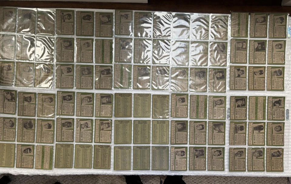 Juego completo de béisbol Topps 1971 752/752 pobre en muy buen estado-excelente con algunos excelentes Foto 2 de 4