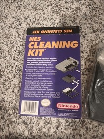 1989 Nintendo Entertainment System Cleaning Kit NES 