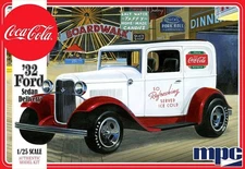 MPC 902 FORD 1932 SEDAN DELIVERY COCA COLA 1/25 MODEL KIT - NEW FACTORY SEALED