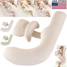 H-Shaped Pregnancy Pillows Full Body Maternity Pillow for Side Sleeping Support