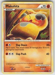 Makuhita 55/90 HeartGold & SoulSilver Undaunted Common