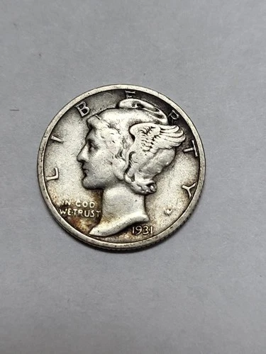 1931-S Mercury Dime — photo from the most recent tracked eBay sale