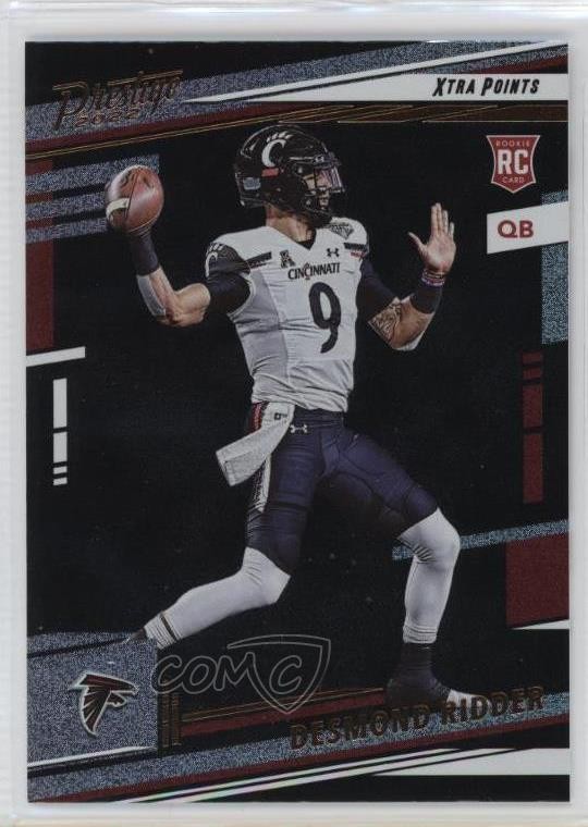 2022 Panini Prestige Rookies Xtra Points Galaxy Desmond Ridder Rookie RC 15y4