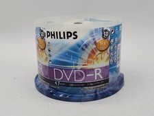 Philips DVD-R Recordable Media Pack - 4.7 GB 120 Min 16X Speed - 50 Blank Discs