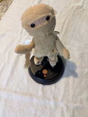 Gemmy Halloween Animated Dancing Grooving Ghoulie Grave Raver Mummy 2014 Works!