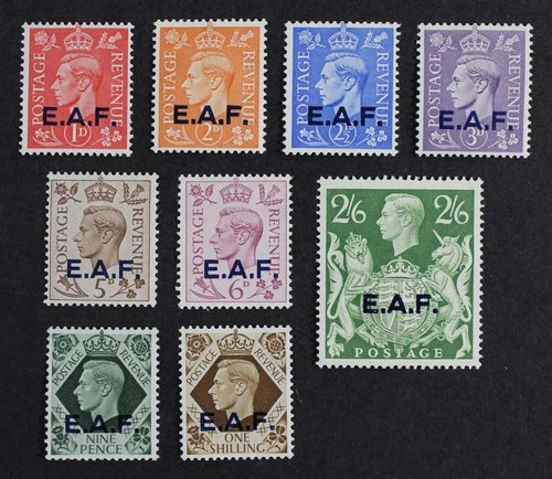 CKStamps: Great Britain Stamps Office in Somalia Scott#1-9 Mint NH/H OG