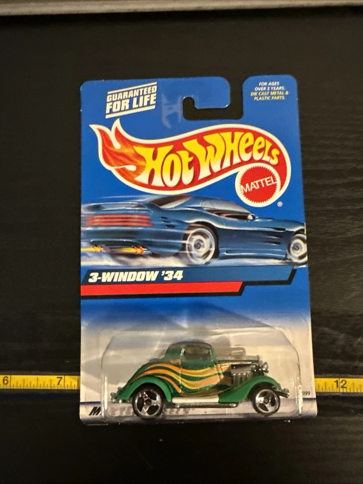 Lote de 5 Ford Hot Wheels 4 - 3 ventanas '34 y 1 '32.  Vintage.  Del 95 al 2000 Foto 3 de 4