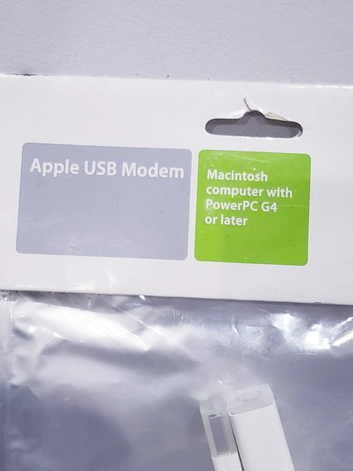 Apple USB Modem MA034Z/A (MA034ZA) 56 Kbps - New - Image 2 of 3