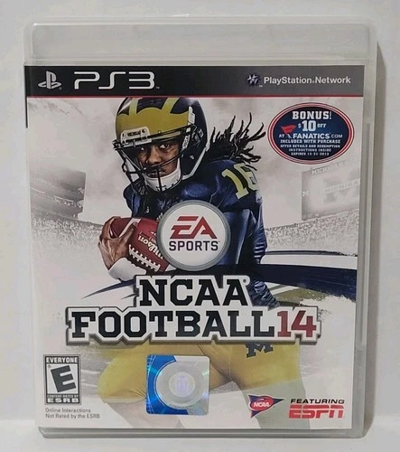 NCAA Football 14 Sony Playstation 3 PS3 2013 CIB Complete Video Game