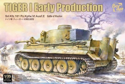 1/35 Border Model Tiger I Sd.Kfz.181 Pz.Kpfw.VI Ausf. E EARLY Plastic Model Kit