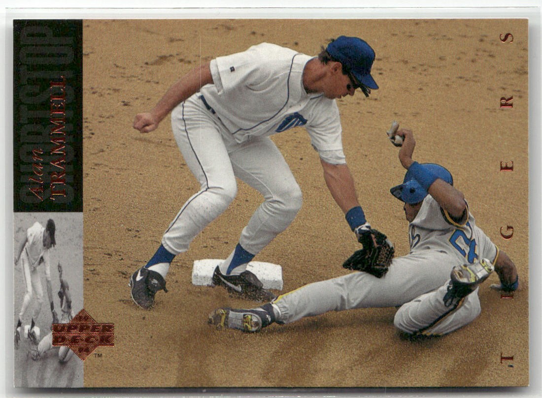 1994 UPPER DECK #201 ALAN TRAMMELL DETROIT TIGERS