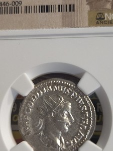 Gordian The 3rd Ar Double Denarius Silver Choice Verry Nice New.Heavy Coin...