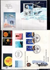 / ROMANIA, SWITZERLAND, SAN MARINO, MOLDOVA 1994 - 4 FDC - SPACE - CEPT