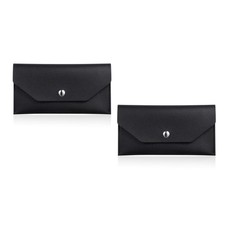 2 Pack Cash Envelope Wallet for Bills Budget Women's Office Clutch Purse
