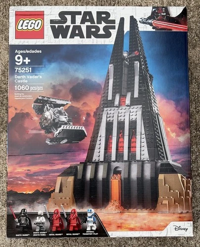 Brand NEW In Box LEGO Star Wars: Darth Vader's Castle (75251)