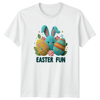 Ostern Fun T-Shirt gehäkelt Amigurumi Ostergeschenk für Sie und Ihn