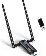 USB 3.0 Wifi 6E Adapter for PC, AXE3000, Mt7921Au, 802.11Ax, Tri-Band 6Ghz/5Ghz/