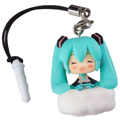 Hatsune Miku Fluffy Ver. Earphone Jack Accessory PVC Figure Good Smile Co. Used