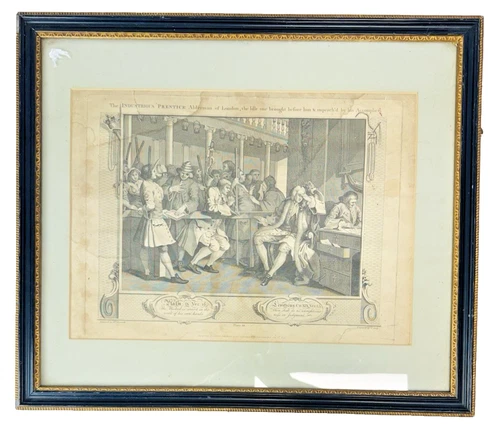 William Hogarth “The Industrious Apprentice” 1795 Ed. Engraved by Thomas Cook