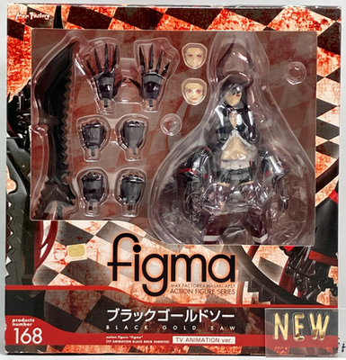 Black Gold Saw TV figma 168 Figure Black Rock Shooter MaxFactory