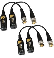 Video Balun 2 Pairs for CVI/IVI/AHD/CVBD 720P 1080P 8MP BNC Connector to UTP