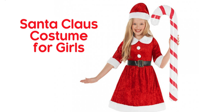 christmas dress misses Mrs. Claus Maxi Dress With Detachable Faux Fur Collar & Cuffs Elegant Lady Claus Outfit