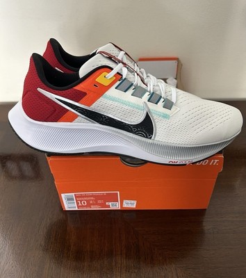Nike Air Zoom Pegasus 38 Sail White-Multicolor Running Shoes Mens Size 10