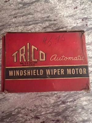 Vintage NOS Trico SK-51 Vacuum Windshield Wiper Motor Box Plymouth Dodge DeSoto