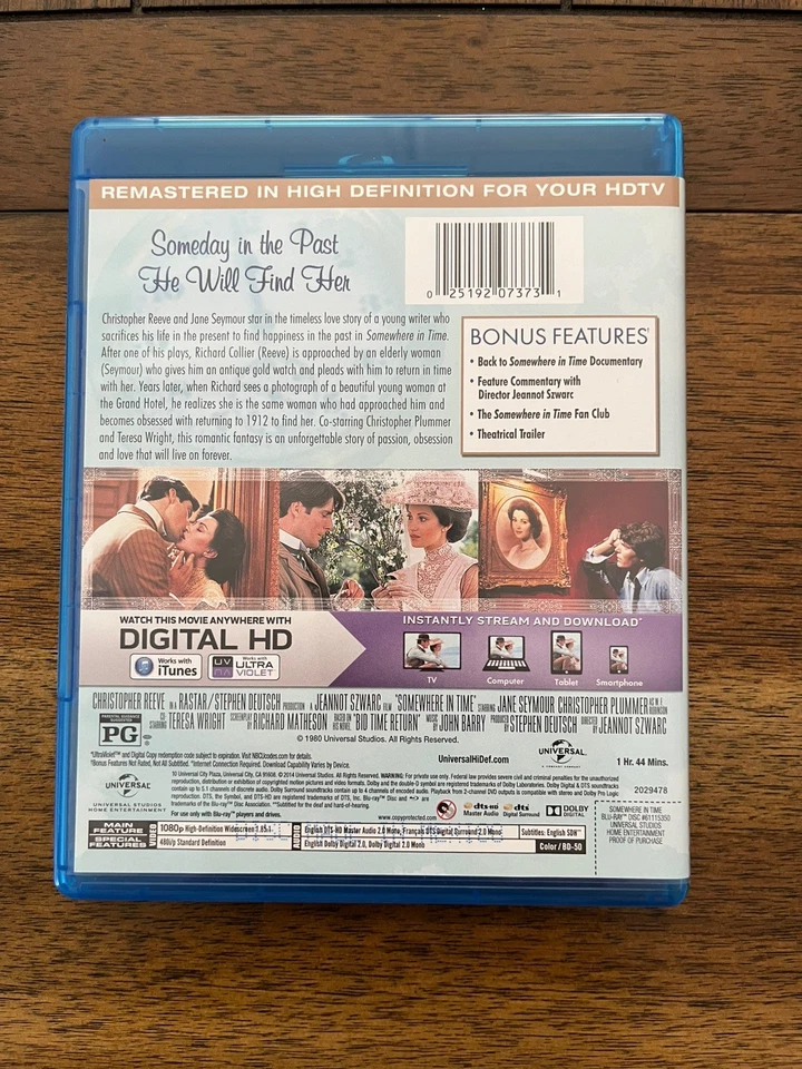 Somewhere in Time (Blu-ray) - Image 2 of 4