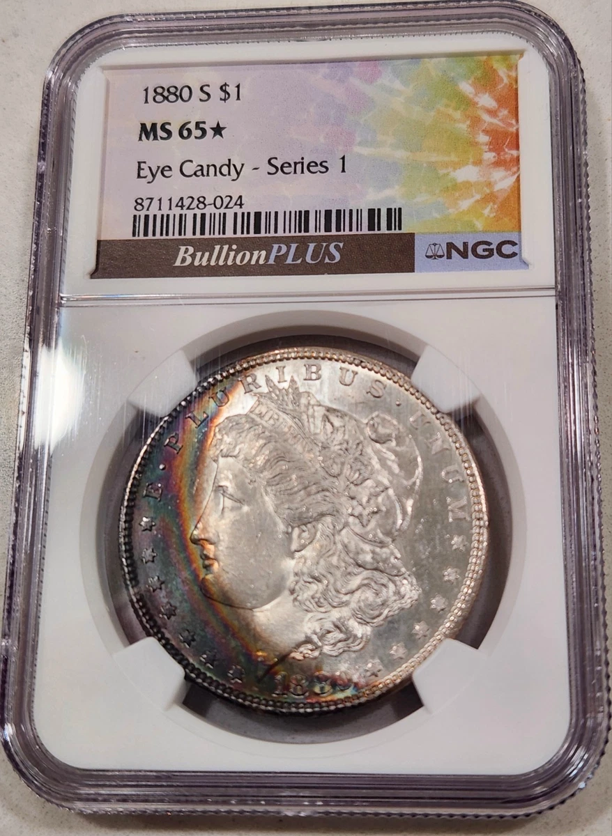 1880 Year Grade MS 65 Morgan Dollars (1878-1921) for sale | eBay