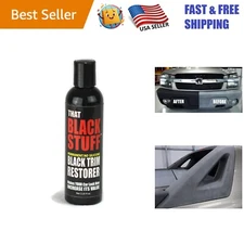 Revive & Protect: Permanent Black Plastic Restorer for Automotive Trim – 3.25oz