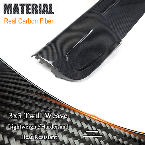 Carbon Diffusor Hinten Stoßstange Heckspoiler für BMW 1ER E87 M Paket 2007-2010 - Bild 9 von 11