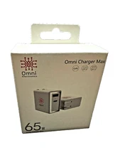 65w 2 port usb-C &A fast charging block