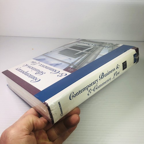 Contemporary Business & E-commerce Law 4th Ed & Student Hdbk Henry R. Cheeseman - Imagen 2 de 6