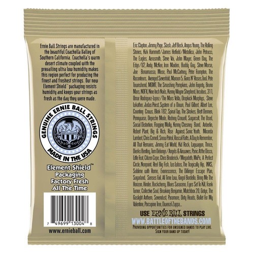 3 SETS ERNIE BALL 2004 EARTHWOOD LIGHT ACOUSTIC GUITAR STRINGS 11-52 3004(3PACK) - Picture 3 of 3