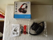 NX-8252 " NIB " Stereo Headphones With Bluetooth " GREAT ITEM "