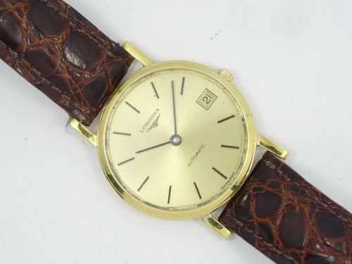 SOLID 18K GOLD ULTRA THIN LONGINES L994 