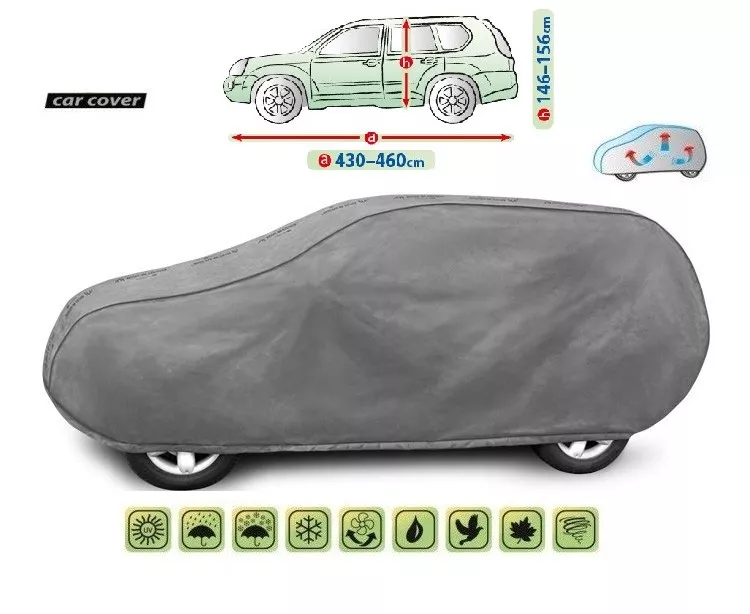 Car Cover for PEUGEOT 3008 All Weather Breathable SUV Cover UV Snow