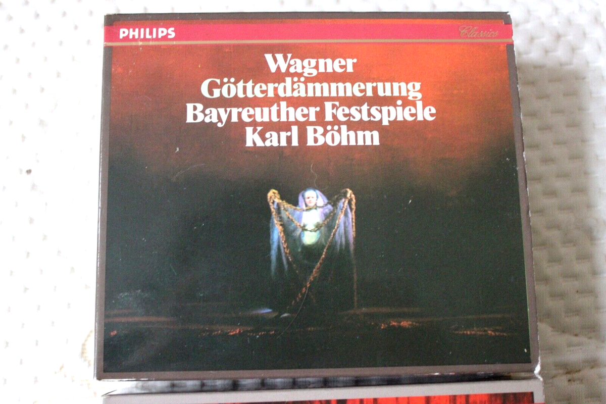独4CD Bohm:Bayreuth Wagner: Gotterdammerung  4124882 Philips Classics /00440 Wagner: G”tterd„mmerung [Bayreuth 1967] (CD, Oct-1999, 4 Discs