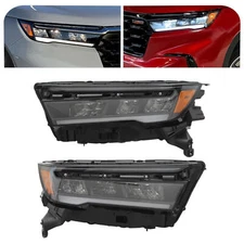 Pair For 2023-2024 Honda Pilot Full LED Headlight Headlamps Assembly Left+Right