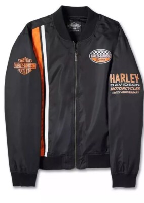 Men's 2XL: Harley-Davidson 120th Anniversary Casual Moto Jacket
