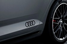 ADESIVI AUDI per portiera posteriore minigonna 2 PEZZI a1 a3 a4 a5 a6 a7 q3 q5