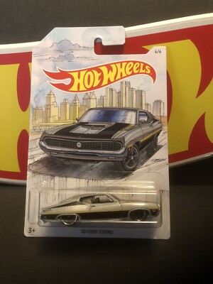 2019 Hot Wheels Detroit Muscle 1970 Ford Torino