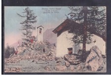 Postcard Rhme Notre Dame Chapelle de Pellau ANIMATA B384