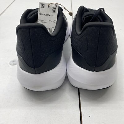 adidas HQ3790 Run Falcon 3.0 Black White Black Mens Size  display picture 3