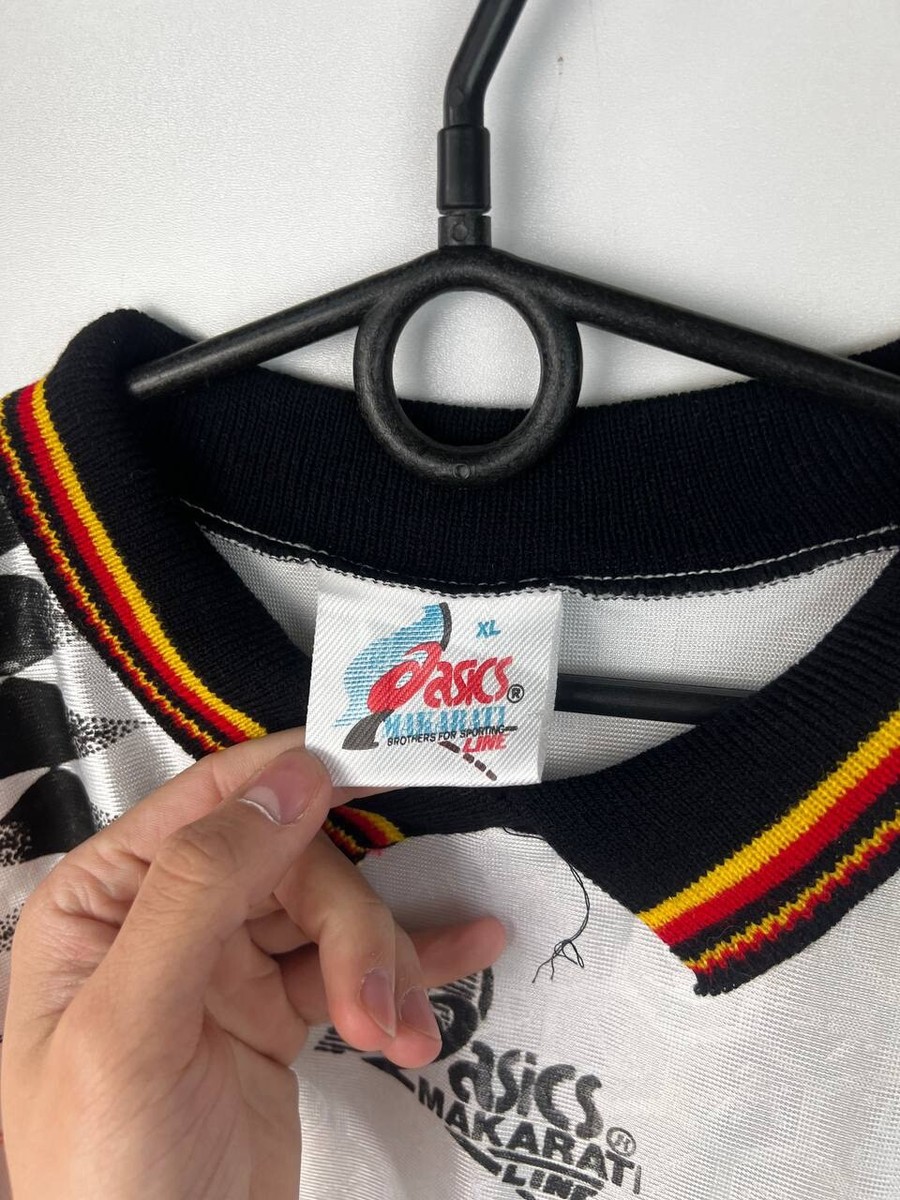 Germany ASICS 90s football vintage t-shirts size XL | eBay