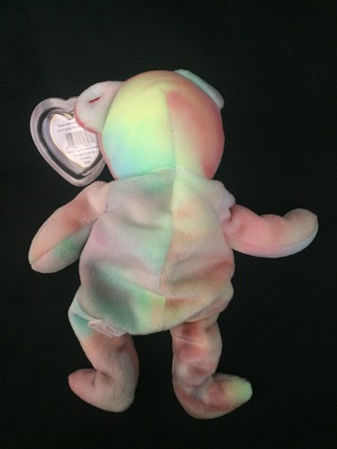 Ty Beanie Babies Peace the Bear DOB Feb. 1, 1996 - Picture 2 of 7