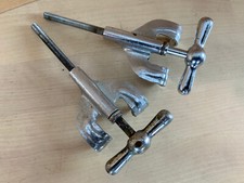 GRETSCH Lot of 2x 50s Vtg Bass Drum TENSION T-ROD HOOP CLAW Parts Broadkaster US